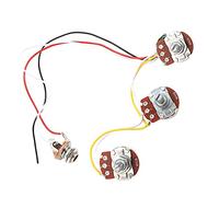 FUNOMOCYA Essential Guitar Parts Electronic Guitar Circuit Wiring Harness Design Easy to Install