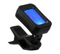 FUNOMOCYA Et-20 Electronic Tuner for Guitar Violin Bass Ukulele Easy to Operate Automatic Shutdown, Silicone and Abs Material, Package Batteries and Bilingual Instructions
