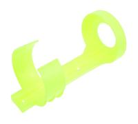 FUNOMOCYA Fire Extinguisher Wall Mount Bracket with Heavy-duty Plastic Hooks for Easy Installation Space-saving Fire Extinguisher Stand for Home and Kitchen