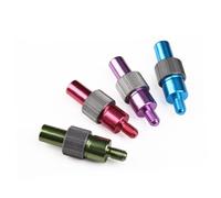 FUNOMOCYA Fishing Landing Net Connector Adapter Red Anti-rollover Screw Joint for Carp Fishing Multi-functional Fish Net Adapter Easy Quick Release for Anglers