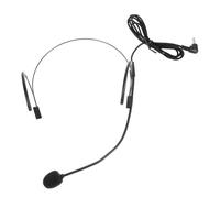 FUNOMOCYA Flexible Wired Headset Microphone with Ultra-thin Boom for Teachers Speakers and Tour Guides Comfortable Headworn Mic for Presentations and Live Performances and Easy to Wear