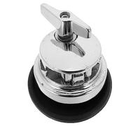 FUNOMOCYA Floor Tom Leg Clamp Iron Base for Drum Kit with Sleek Stylish Design and Delicate Shape Enhances Comfort and Improves Drumming Technique for Drum Set Hardware Mounting