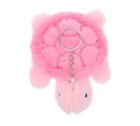 FUNOMOCYA Fluffy Cute Turtle Keychain Pendant Soft Stuffed Animal Bag Charm Lightweight Practical Purse Backpack Hanging Decor Gift for Women