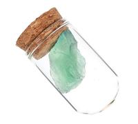 FUNOMOCYA Fluorescent Green Fluorite Crystal Specimen Raw Mineral Stone Natural Quartz Crystals Educational Rock Display Collectible for Stem Learning and Home Decor