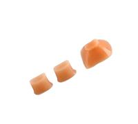 FUNOMOCYA Flute Pad Set 2 Small 1 Large Silicone Bumper Cork Flute Key Cork Light Music Instrument Parts
