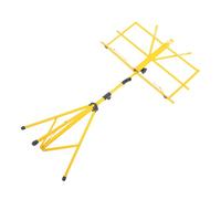 FUNOMOCYA Folding Music Sheet Tripod Stand Acoustic Guitar Accessory Multi-angle Viewing