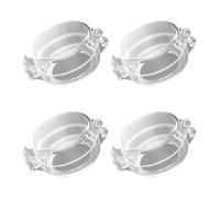 FUNOMOCYA Gas Stove Knob Covers PVC Material Preventing from Opening Stove 4 Pcs Safety Guard Easy to Clean for Home Kitchen