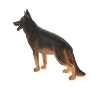 FUNOMOCYA German Shepherd Figurine for Educational Play Detailed Dog Realistic Sheepdog Model for Animal Learning and Home Decor Gift for Dog Lovers