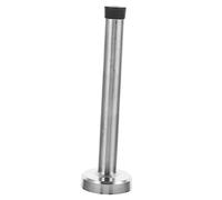 FUNOMOCYA Glass Door Stop and Wall Mounted Floor Door Stopper 15 CM Stainless Steel with Rubber Tip for Bedroom Bathroom Prevents Opening Too Far