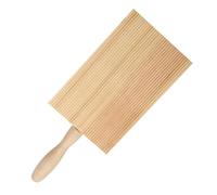 FUNOMOCYA Gnocchi Board and Pasta Making Board Solid Wood Pasta Maker with Kneading Surface Handmade Tool for Home Kitchen Use Cavatelli and Garganelli Crafting