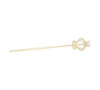 FUNOMOCYA Gold Heart Shaped Fairy Wand Rhinestone Scepter Costume Cane for Halloween Party Cosplay Queen King Fancy Dress Accessory for Boys