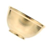 FUNOMOCYA Golden Copper Ritual Altar Bowl Decorative Bowl for Home Worship