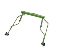 FUNOMOCYA Green 10-holes Harmonica Holder Neck Frame Metal Harmonica Harp Rack Accessory Suitable for Blues and Mouth Organ