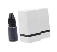 FUNOMOCYA Guitar Chord Stamps Plastic and Ink Tool Portable 2pcs for Beginners and to Help Master Chords Acoustic Guitar Practice Aid White Colour Playing