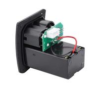 FUNOMOCYA Guitar Pickup Eq Sound Four Stage Mic for Acoustic Instruments Easy Install
