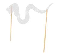 FUNOMOCYA Handmade Chinese Snake Shadow Puppetry DIY Traditional Cultural Art Form for Decoration and Puppet Shows Creative Educational for Unique Chinese Year Snake Craft Party Favor