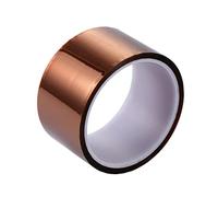 FUNOMOCYA Heat Resistant Polyimide Tape Tawny High Temperature Adhesive Film for Pcb Insulation Wave Soldering Motor Coil Protection Electrical Industry Use