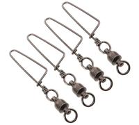 FUNOMOCYA Heavy Duty Iron Bearing Swivel Hooks Quick Release Design 4pcs with Strength Universal Connector for Kite Lines for Year-round Kite Flying