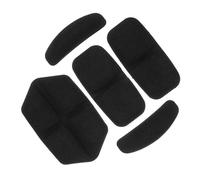 FUNOMOCYA Helmet Padding Kit 5pcs Motorcycle Helmet Pads Breathable Sponge Inserts Protective Inner Liner Accessories for Cycling