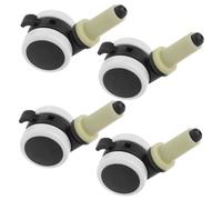 FUNOMOCYA High Chair Wheels Plastic Caster Set Replacement 4pcs Baby Dining Chair Random Color Easy Installation and Smooth Movement Accessories for Parents and Baby