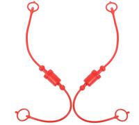 FUNOMOCYA Hydraulic Coupler Dust Cap Plug Set 2 Pieces 1/4 Cover for Hydraulic Quick Disconnect Couplers