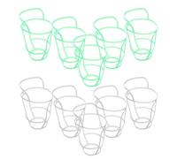 FUNOMOCYA Infusion Lightweight Drip 20pcs Cover Reusable Bottle Plastic in Net Rack Hanger for Accurate Administration of Treatments in Clinics Home Settings