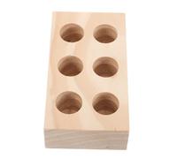 FUNOMOCYA Insect Pins Storage Case Wooden Base with Multi-slots for Efficient Specimen Preparation and Organized Display Holder for Entomology Research DIY Projects Schools and Home Use