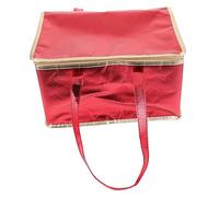 FUNOMOCYA Insulated Food Bag for Seafood Cake Pizza Thermal Carrying Bag with Zipper for Takeout Outdoor Activities Capacity Stylish Design
