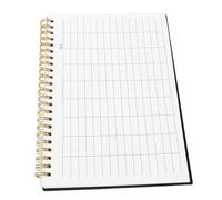 FUNOMOCYA Inventory Budget Planner Notebook with Horizontal Lined Pages for Business Finance Tracking Personal Expense Management and Stock Control Inventory Organizer Suitable for Office