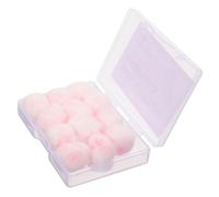 FUNOMOCYA Invisible Sleep Ear Plugs 12 Pack Wax Ear Plugs for Noise Reduction Small Noise Cancelling Hearing Protection Ideal for Travel Concerts Airplane