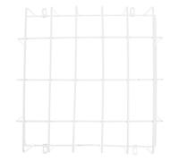 FUNOMOCYA Iron Wire Cage Exit Sign Protector Sleek Modern Design, Emergency Lights for White Metal Wire Guard with Impact-Resistant Safety Cover in Exit Signs Malls and Schools