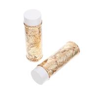 FUNOMOCYA Jars Edible Gold Foil Flakes for Cake Decoration DIY Baking Gold Sprinkles for Cupcakes Chocolates Desserts for Gourmet Cakes