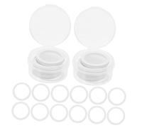 FUNOMOCYA Kazoo Flute Membranes Replacement 2pcs 30pcs Pe Diaphragm Mouth Parts for Kazoo Musical Instruments, Suitable for Boys and Girls and Instrument Accessories