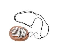 FUNOMOCYA Key Kalimba Thumb Piano with Lanyard Ergonomic Finger Instrument for Boy Girl Adults for Family and Friends for Music Outdoor and Relaxation Activities