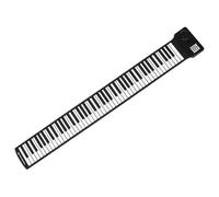 FUNOMOCYA Keys Foldable Piano Portable Silicone Keyboard with Built in Speaker for Music Practice Battery Operated Compact Design for Travel and Storage for Musicians the Go
