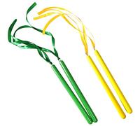 FUNOMOCYA Kids Rhythm Stick Set 2 Pairs of Wooden Educational Toys Percussion Musical Sticks Musical Instruments Instrument Accessories