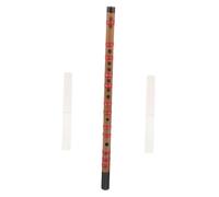 FUNOMOCYA Krishna Flute Beginner Bamboo Flute D Key for Students Easy to Tune and Learn for Practice and Music Basics