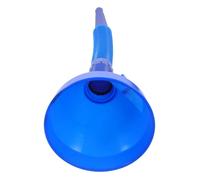 FUNOMOCYA Large Motorcycle Oil Funnel with Built Filter Plastic Transmission Fluid Funnel for Car Fueling Lightweight Long Neck Design for Easy Pouring and Impurity Removal