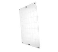 FUNOMOCYA Magnetic Dry Erase Board for Fridge Calendar to Do List Message Board Acrylic Planner for Home Office School Reusable for Efficient Scheduling