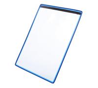 FUNOMOCYA Magnetic Whiteboard Pocket Hanging Document Holder Blue for Home Office Material with Modern Minimalist Design Easy Attach to Metal Surfaces for Organized Storage