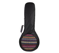 FUNOMOCYA Mandolin Bag Padded Storage National Style Backpack Portable and Sturdy Carrying Case for Mandolin