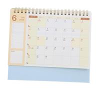 FUNOMOCYA Medium Desk Calendar with Daily Planner and Habit Tracker Paper Block Calendar for Office Use Standing Desktop Organizer for Annual Progress and Team Scheduling