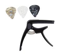 FUNOMOCYA Metal Guitar Capo for Acoustic Electric Guitars Multi-function Clip Stable Pressure High Elastic Spring