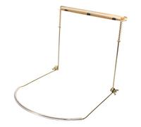 FUNOMOCYA Metal Harmonica Neck Holder Rack for 10, 16, and 24 Hole Harps Performance Neck Stand with Adjustable Clip for Hands-free Mouth Organ Playing, Suitable for Live Music and Practice