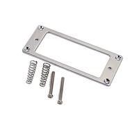 FUNOMOCYA Metal Humbucker Pickup Mounting Ring Frame Gb320 Flat Base 2mm Thick 68.8mm x 29mm for Guitars