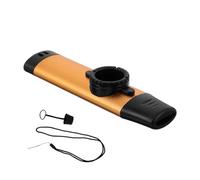 FUNOMOCYA Metal Kazoo Flute Easy to Play Beginner Musical Instrument Compact Portable for Music Performances Parties Festivals Bundle