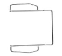 FUNOMOCYA Metal Microphone Belt Clip Silver Easy to Clip Fix The Microphone Sturdy Stage Supplies for Online Chats and Conferences