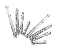 FUNOMOCYA Metal Notebook Binder Rings Loose Leaf Binding Combs for Notebooks Sturdy Multi-Ring Mechanisms for Office Teacher Planner Project Organization