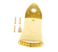 FUNOMOCYA Metal Triangle Mandolin Bridge 8-string Tailpiece Screws Sturdy Musical Instrument Accessory for Traditional Mandolins