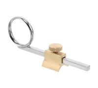 FUNOMOCYA Metal Trumpet Slide Pull Ring Finger Tool with Ergonomic Grip for Musical Instrument Protection Valve Handle Accessory for Jazz Practice and Performance